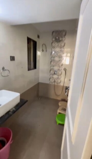 Bathroom in 2 BHK Apartment at Hiranandani Estate Corsica, Ghodbunder Road – for Rent