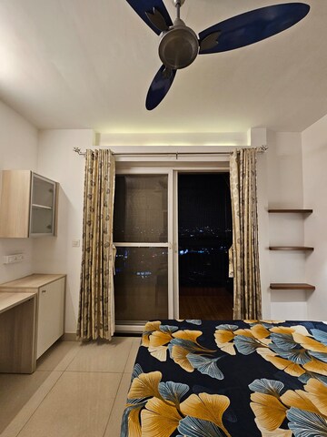 Living Room in 3 BHK Apartment at Pashmina Waterfront, Old Madras Road – for Rent