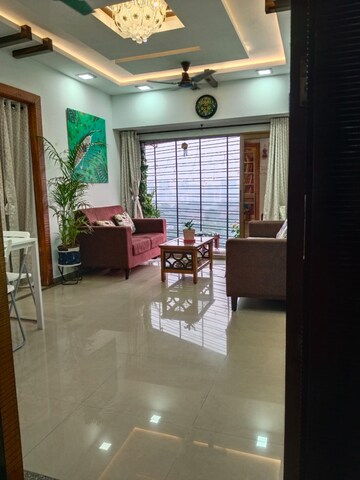 Living Room in 1 BHK Apartment at Kalpataru Hills, Manpada – for Sale