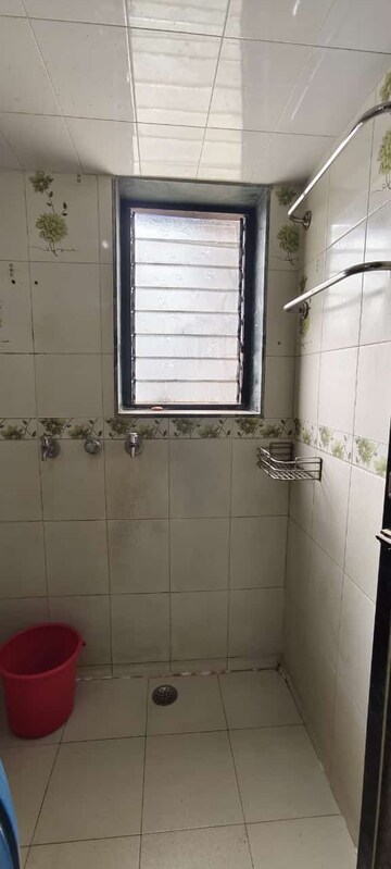 Bathroom in 1 RK Apartment at Dombivli West – for Rent