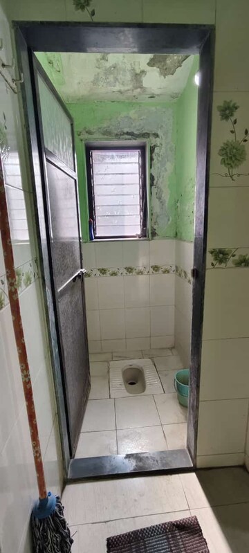 Bathroom in 1 RK Apartment at Dombivli West – for Rent