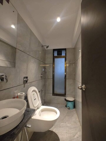 Bathroom in 1 BHK Apartment at DGS Sheetal Heights, Vasai East – for Rent