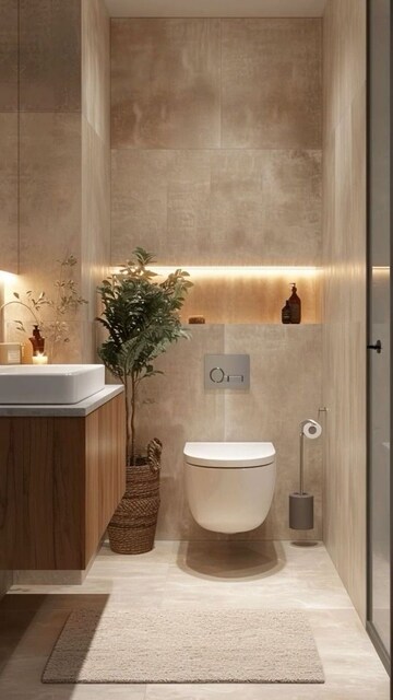 Bathroom in 3 BHK Apartment at Kondapur – for Sale