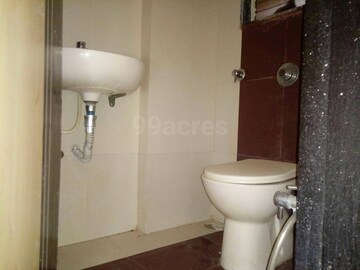 Bathroom in 1 BHK Apartment at Silicon Park, Malad West – for Rent
