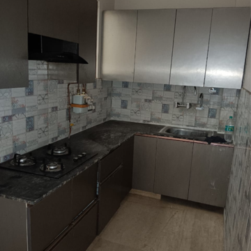 Kitchen in 2 BHK Builder Floor at Malviya Nagar – for Sale