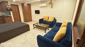 Living Room in 1 RK Builder Floor at Lajpat Nagar – for Rent