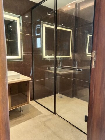 Bathroom in 4 BHK Builder Floor at Ansal Sushant Lok I, Sector 43 – for Sale