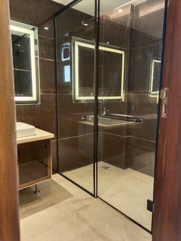 Bathroom in 4 BHK Builder Floor at Ansal Sushant Lok I, Sector 43 – for Sale