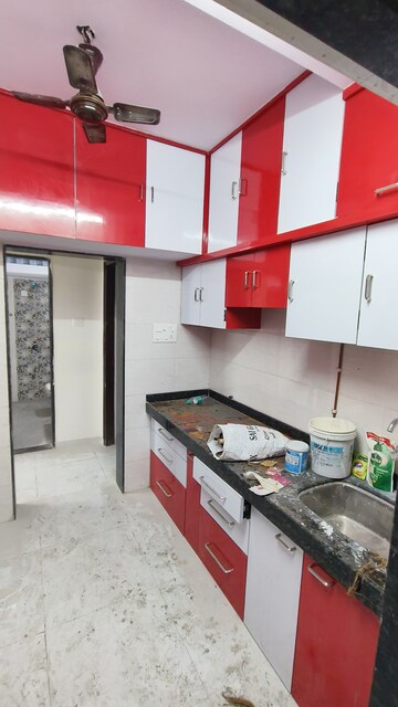 Kitchen in 1 BHK Apartment at Shree Sai Baba Neelambari, Vartak Nagar – for Rent