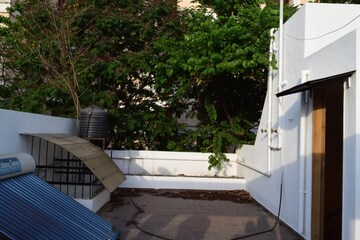 Terrace in 3 BHK Independent House at Lalit Estate – for Rent