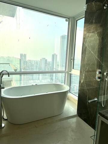 Balcony in 3.5 BHK Apartment at Marathon Monte South, Byculla West – for Rent