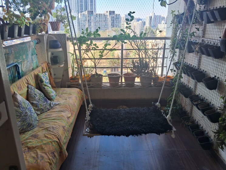 Balcony, royal-oak 2 Bedroom 856 Sq.Ft. Apartment In Wakad Pune 8108905