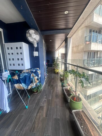 Balcony in 2 BHK Apartment at JP Decks, Goregaon East – for Rent