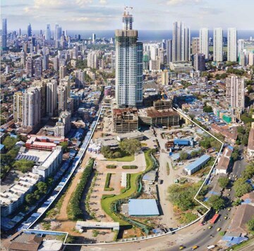 3.5 BHK Apartment – Exterior View View at Marathon Monte South, Byculla West - for Rent