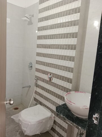 Bathroom in 2 BHK Apartment at Bhairaav Goldcrest Residency, Ghansoli – for Rent