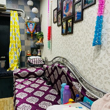 Bedroom in 1 RK Apartment at Sai Dham CHS Andheri, Kondivita – for Rent