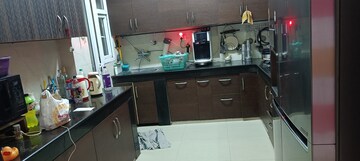 Kitchen in 3 BHK Apartment at Ramprastha Society, Ramprastha Greens – for Sale