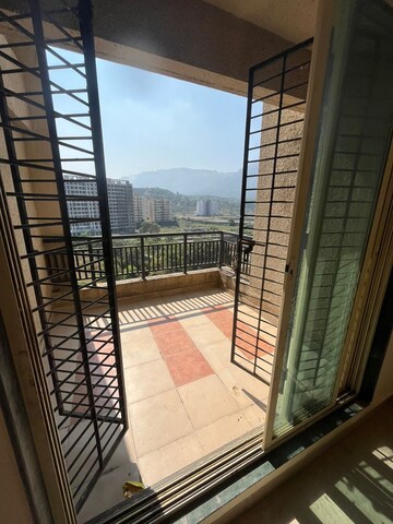 Balcony in 2 BHK Apartment at Mohan Willows, Badlapur East – for Rent
