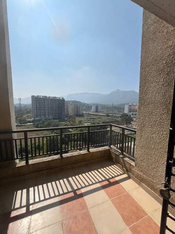 Balcony in 2 BHK Apartment at Mohan Willows, Badlapur East – for Rent
