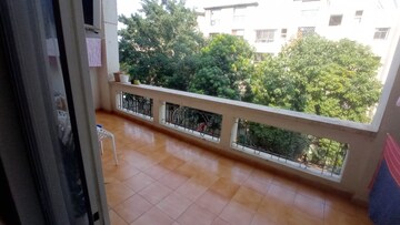 Balcony in 2 BHK Apartment at Lunkad Colonnade 2, Viman Nagar – for Rent