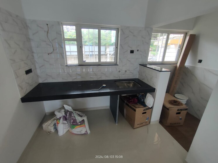 Kitchen, new-front-48-central-park 1 Bedroom 473 Sq.Ft. Apartment In Hadapsar Pune 8109045