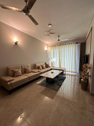 Living Room in 2 BHK Apartment at M3M Golf Estate, Sector 65 – for Rent