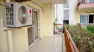 Balcony in 4 BHK Apartment at Spaze Privvy The Address, Sector 93 – for Rent