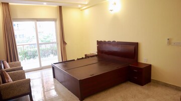 Living Room in 4 BHK Apartment at Spaze Privvy The Address, Sector 93 – for Rent