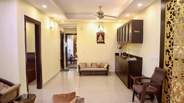 Living Room in 4 BHK Apartment at Spaze Privvy The Address, Sector 93 – for Rent