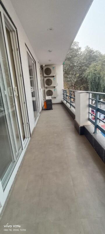 Balcony in 3 BHK Builder Floor at Kohli One Malibu Town, Sector 47 – for Rent