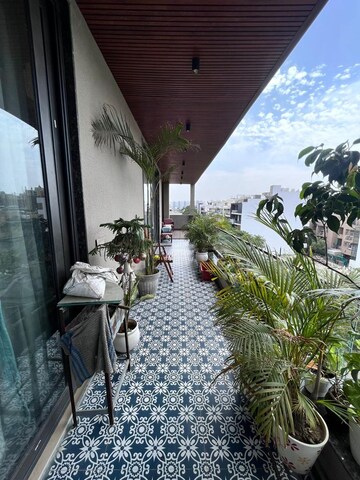 Balcony in 3 BHK Apartment at SS Mayfield Gardens, Sector 51 – for Rent