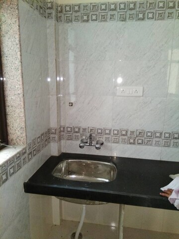 Kitchen in 1 BHK Apartment at Jupiter Commanders Renaissance, New Panvel – for Sale