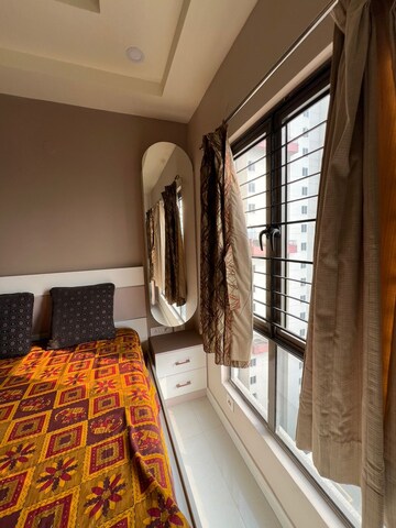 Bedroom in 3 BHK Apartment at Siddha Eden Lakeville, Bonhooghly On Bt Road – for Rent