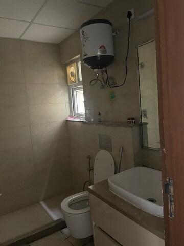 Bathroom in 3 BHK Apartment at BPTP Terra, Sector 37d – for Rent