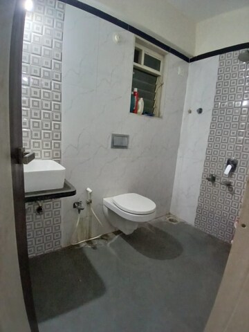 Bathroom in 2 BHK Apartment at Rosa Oasis, Ghodbunder Road – for Rent