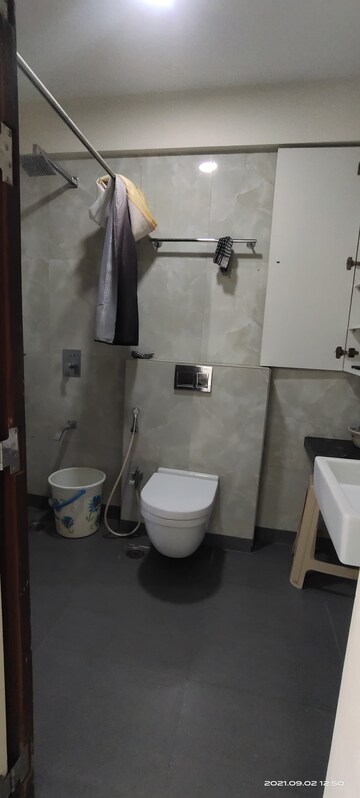 Bathroom in 3 BHK Apartment at Chembur – for Rent