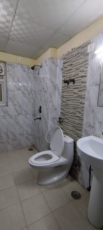 Bathroom in 3 BHK Apartment at Amrapali Silicon City, Sector 76 – for Rent