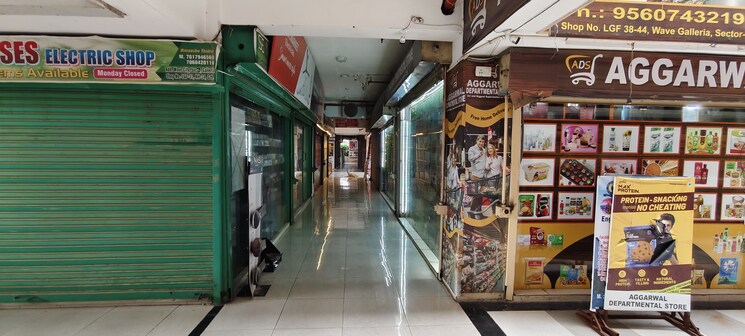 Exterior View, wave-galleria Commercial Shop 455 Sq.Ft. In Wave City Ghaziabad 8109578