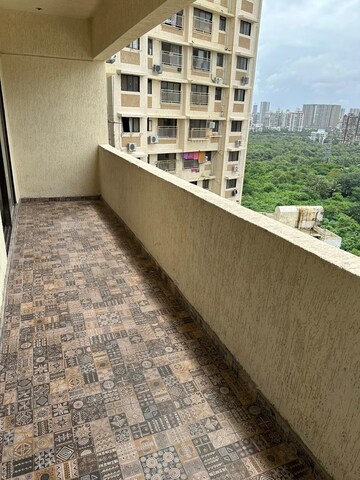 Balcony in 3 BHK Apartment at Lotus Unity, Versova – for Rent
