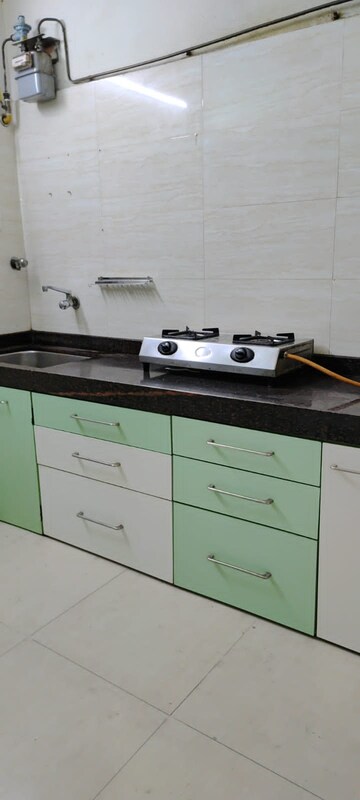 Kitchen in 4 BHK Apartment at Kabra Hyde Park, Manpada – for Rent