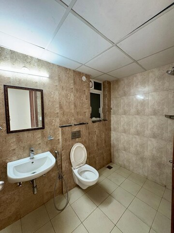 Bathroom in 3 BHK Apartment at Shapoorji Pallonji Joyville Gurgaon, Sector 102 – for Rent
