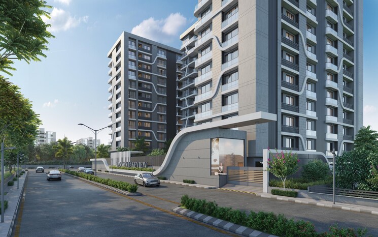 Exterior View, dumas 3 Bedroom 2591 Sq.Ft. Apartment In Dumas Surat 8109713