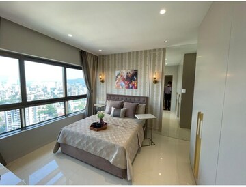 Master Bedroom in 3 BHK Apartment at Lotus Sky Garden, Malad West – for Sale
