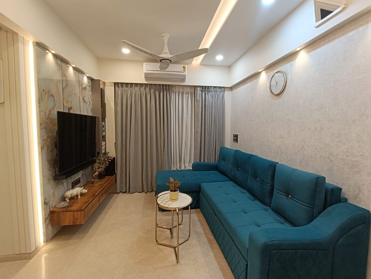 Living Room, kalpataru-paramount 2 Bedroom 527 Sq.Ft. Apartment In Kapur Bawdi Thane 8109796