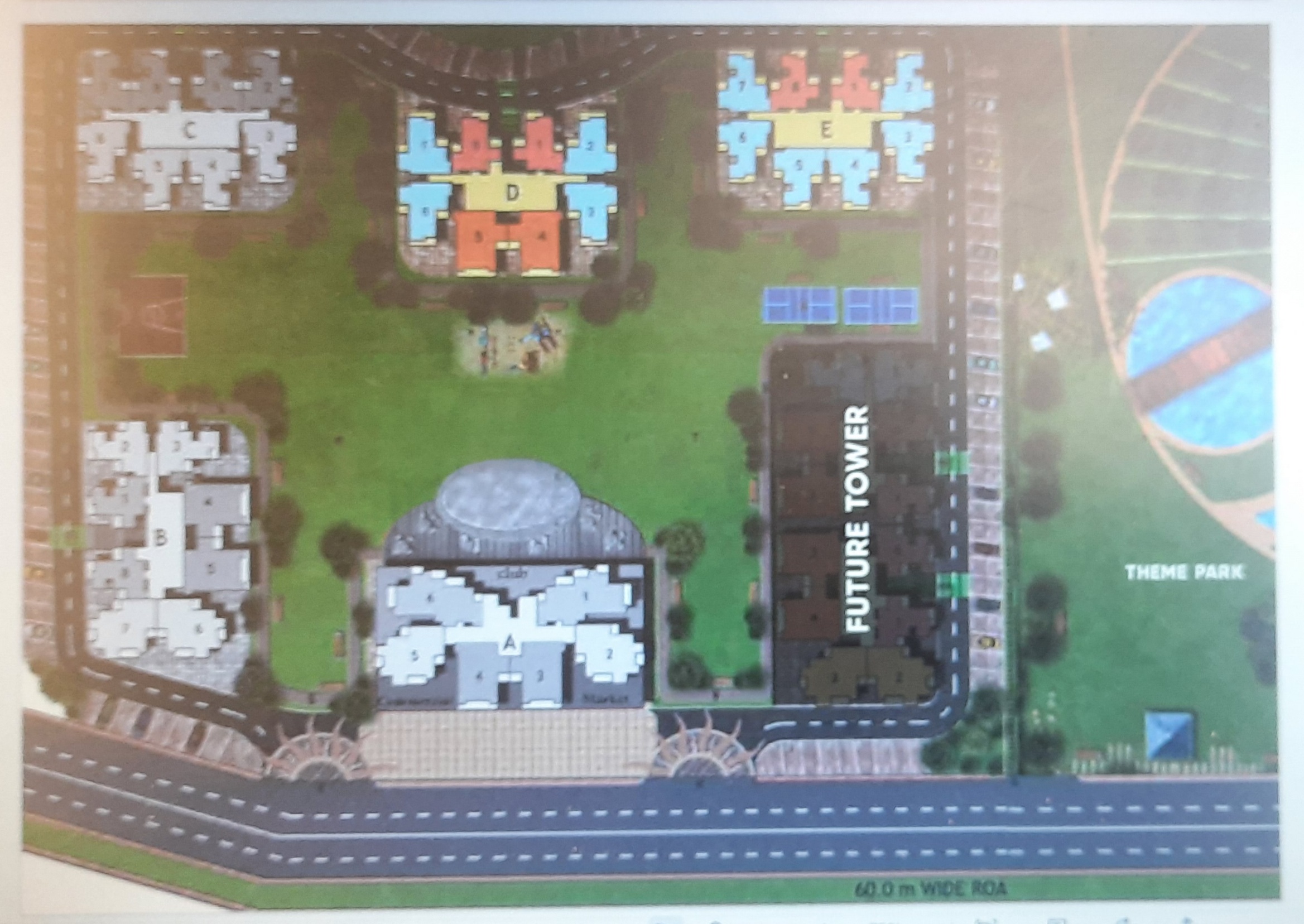 2.5 BHK + Study Room Apartment For Sale in VIctoryone Amara