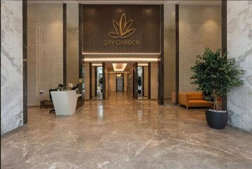 Building Lobby in 2 BHK Apartment at Lotus Sky Garden, Malad West – for Rent