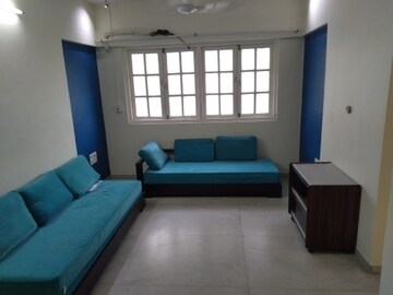 Living Room in 1 BHK Apartment at Gold Inn CHS, Santacruz East – for Rent