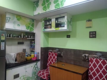 Kitchen in 3 BHK Apartment at Cosmos Park, Ghodbunder Road – for Sale