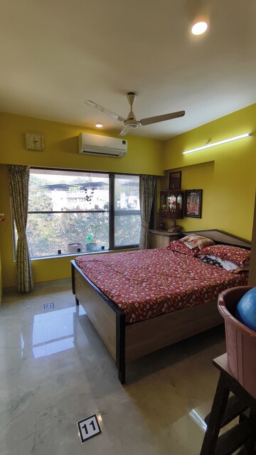 Bedroom in 3 BHK Apartment at Richa Bougainvillea, Kalina – for Sale