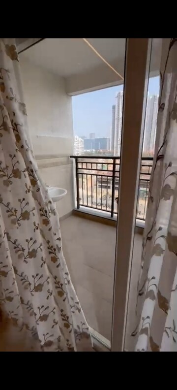 Balcony in 3 BHK Apartment at Prestige Tranquil, Kokapet – for Rent